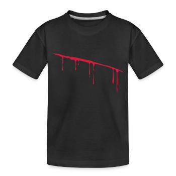 gore Schwerthieb - Kinder Premium Bio T-Shirt - Schwarz - Vorne