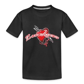 Leverkusen - T-shirt bio Premium Enfant - noir - Devant