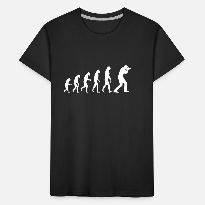 Photographe évolution T-shirt bio Premium Enfant