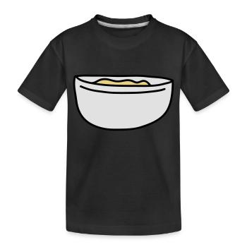 Mixing Bowl - Kinder Premium Bio T-Shirt - Schwarz - Vorne