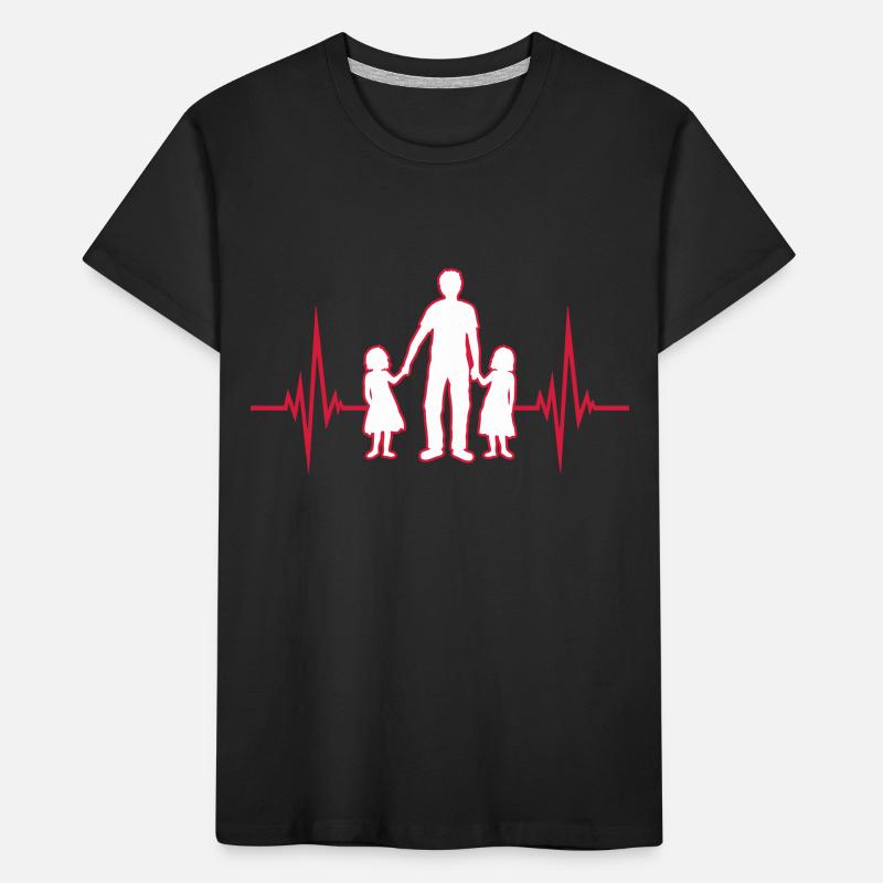 Pulse 2 filles T-shirt bio Premium Enfant