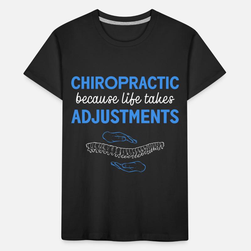 Physiotherapy Physiotherapist Chiropractic Chiro Kids' Premium Organic T-Shirt