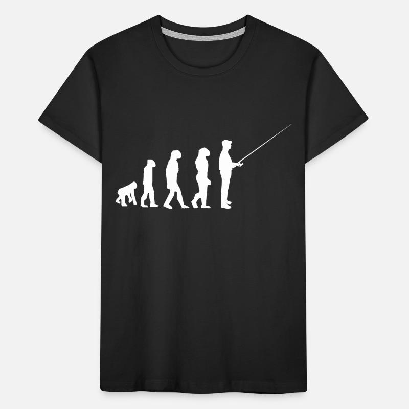 évolution pêche T-shirt bio Premium Enfant