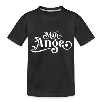 Mon ange - T-shirt bio Premium Enfant - noir - Devant