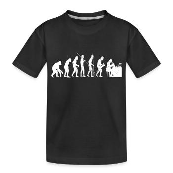 Professeur de chimie Technicien de laboratoire chimiste Chimiste Chimiste - T-shirt bio Premium Enfant - noir - Devant
