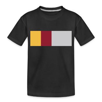 Roma Italien - Kinder Premium Bio T-Shirt - Schwarz - Vorne