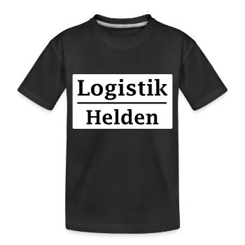 Die besten Logistiker - Kinder Premium Bio T-Shirt - Schwarz - Vorne
