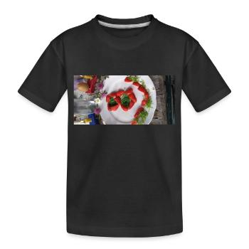 verkehrtherum natürlich - Kinder Premium Bio T-Shirt - Schwarz - Vorne