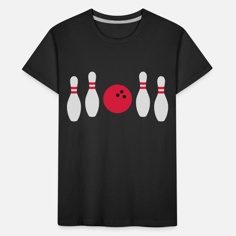 In between not hit bowling Kids' Premium Organic T-Shirt