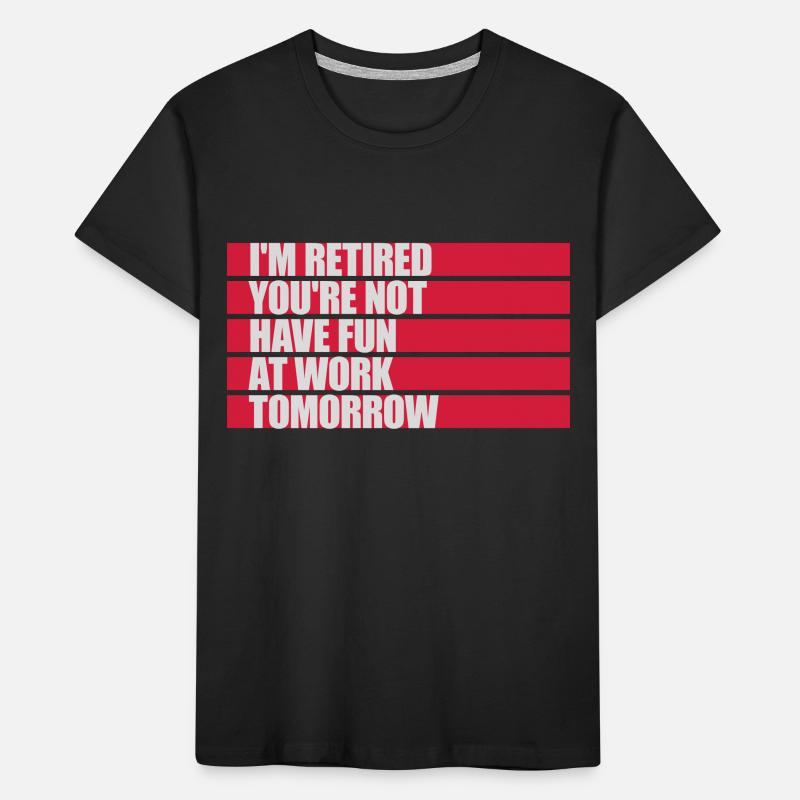 Amusez-vous au travail T-shirt bio Premium Enfant
