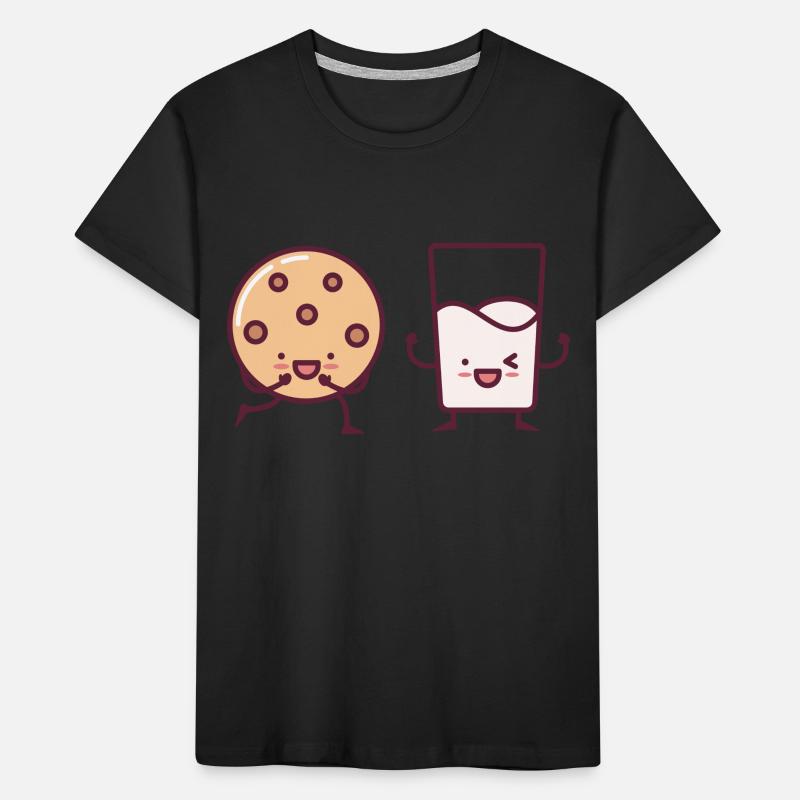 Biscuits au chocolat de Noël T-shirt bio Premium Enfant