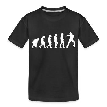 Breakdance Dancer Gift Dancing Dance Sport - Kids' Premium Organic T-Shirt - black - Front