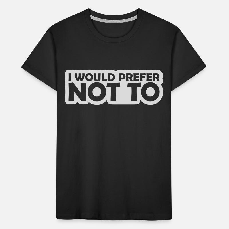 Je préfère ne pas T-shirt bio Premium Enfant
