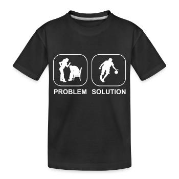 Handball Club Handball Handball Handball Player - Kids' Premium Organic T-Shirt - black - Front