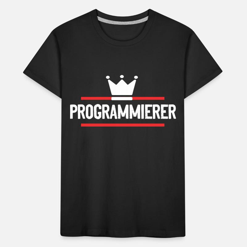 Programmierer Beruf Kinder Premium Bio T-Shirt