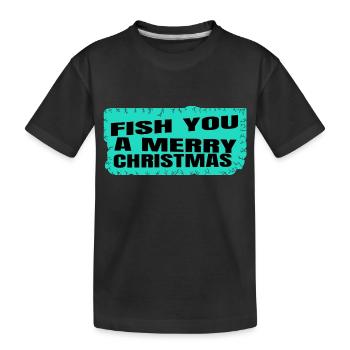 cute quote happy funny funny gym gift idea couples - Kinder Premium Bio T-Shirt - Schwarz - Vorne