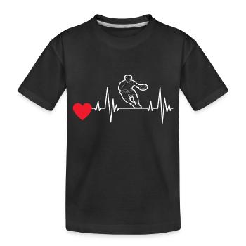 Basketball Basketball Club Basketball Lovers - T-shirt bio Premium Enfant - noir - Devant