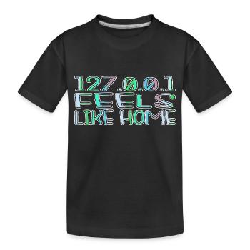 Chants de Noël Blague Dictons Citation drôle - T-shirt bio Premium Enfant - noir - Devant