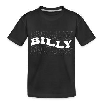 Drôle Billy Groovy 4 Hommes Femmes Cool Billy Tie Dye - T-shirt bio Premium Enfant - noir - Devant
