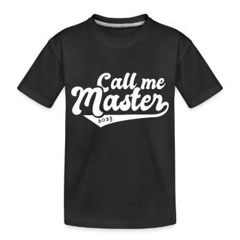 Master 2023 Graduation Graduation Uni - T-shirt bio Premium Enfant - noir - Devant