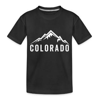 Colorado - T-shirt bio Premium Enfant - noir - Devant