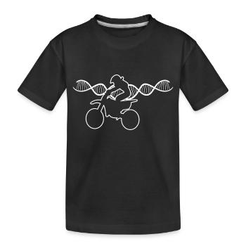 Moto Motocross Fan de moto Motocyclistes - T-shirt bio Premium Enfant - noir - Devant