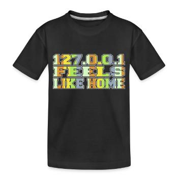 Citation Dayfathers Day Backend Developer Profession - T-shirt bio Premium Enfant - noir - Devant
