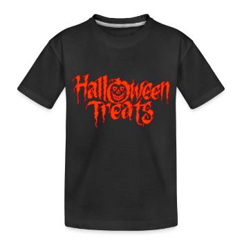 Design cool d’Halloween / T-shirt - T-shirt bio Premium Enfant - noir - Devant