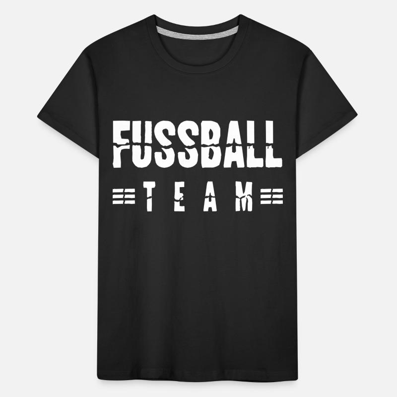 Fussball Team Kinder Premium Bio T-Shirt
