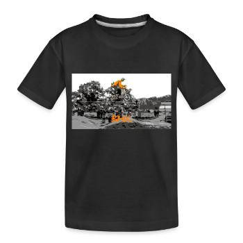 bmx - T-shirt bio Premium Enfant - noir - Devant