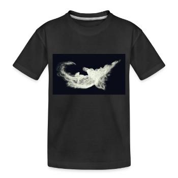 Nocturnal/Lost [Third] - Kids' Premium Organic T-Shirt - black - Front