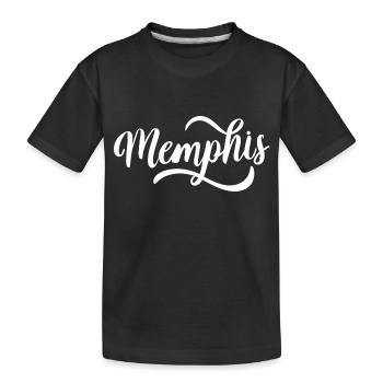 Memphis - T-shirt bio Premium Enfant - noir - Devant