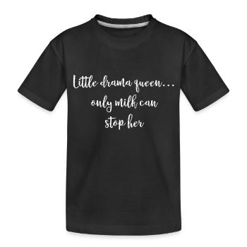 Dictons de bébé - T-shirt bio Premium Enfant - noir - Devant