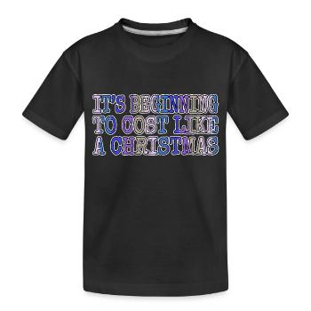Dinosaure Lune Drôle Bday Barbes Cadeau Blague Citation - T-shirt bio Premium Enfant - noir - Devant
