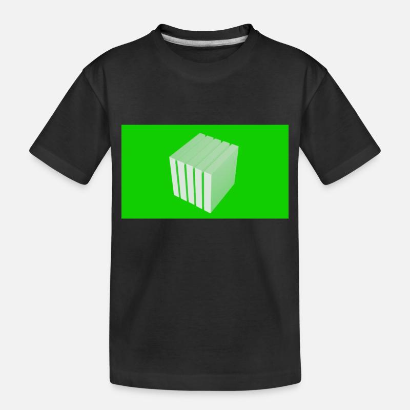 Cube - T-shirt bio Premium Enfant - noir