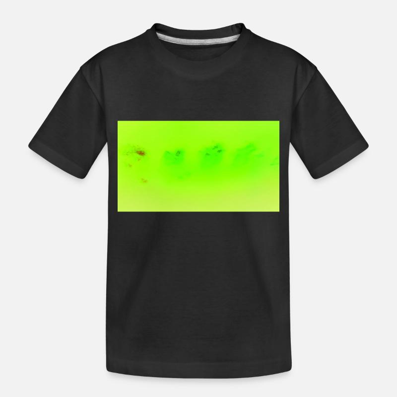 Vert fluo 15 - T-shirt bio Premium Enfant - noir