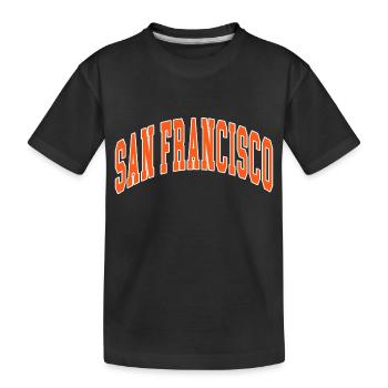 San Francisco - T-shirt bio Premium Enfant - noir - Devant
