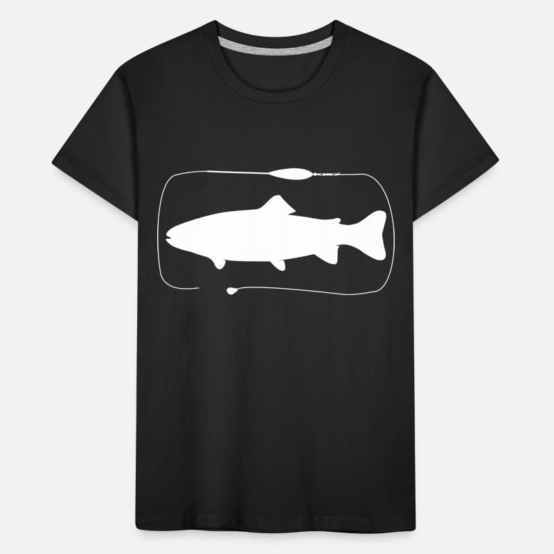 Assemblage de truite Sbirolino avec pâte T-shirt bio Premium Enfant