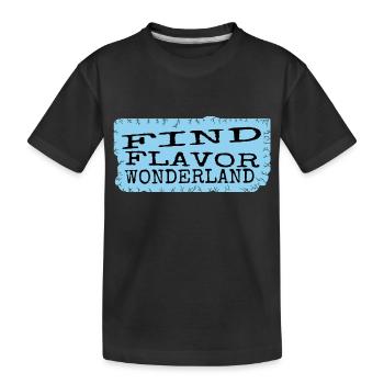 Anniversaire Aventure Gourmet Sorcellerie - T-shirt bio Premium Enfant - noir - Devant