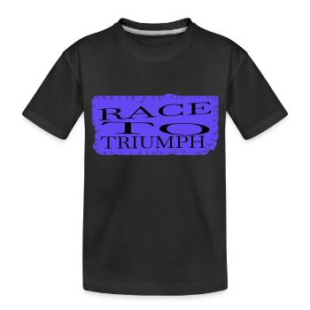 anticipation funny sayings gift idea cool gift fun - Kids' Premium Organic T-Shirt - black - Front