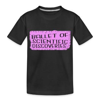 dictons cadeau cadeau cadeau idée expérience - T-shirt bio Premium Enfant - noir - Devant