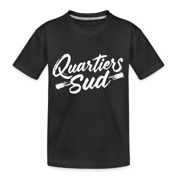 Quartiers Sud - T-shirt bio Premium Enfant - noir - Devant