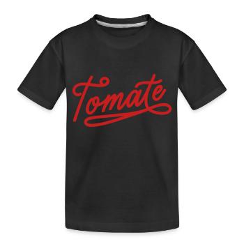 Tomate - T-shirt bio Premium Enfant - noir - Devant