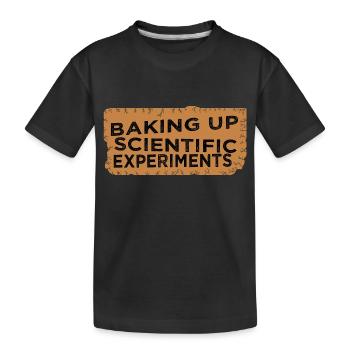 bday quote scientific community science - Kinder Premium Bio T-Shirt - Schwarz - Vorne