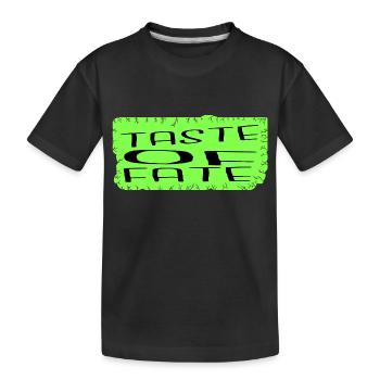 Culinary Creations Fun Art Of Cooking - Kids' Premium Organic T-Shirt - black - Front