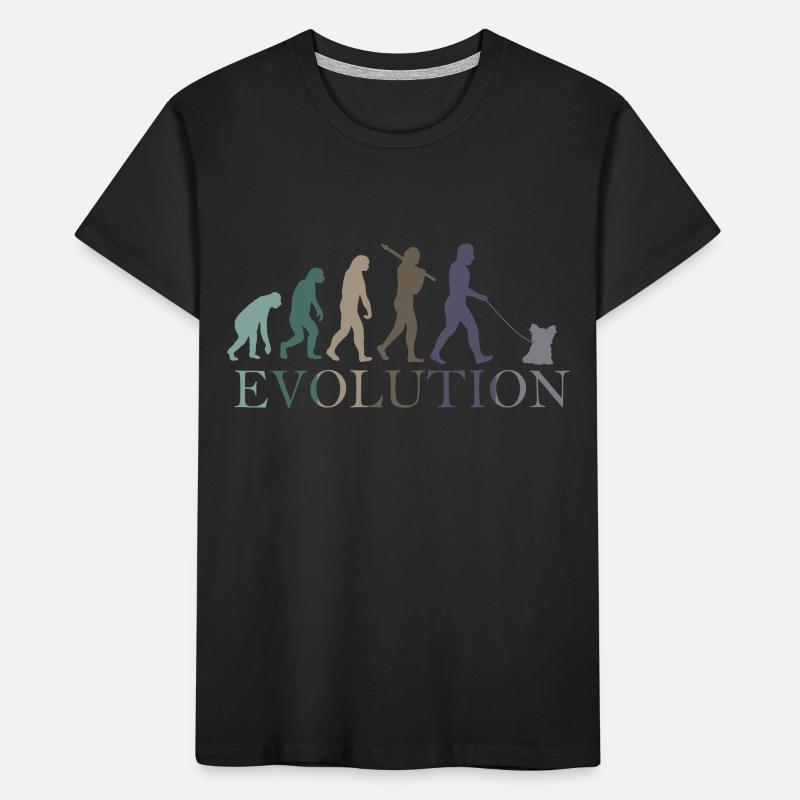 EVOLUTION Yorkshire Terrier Kinder Premium Bio T-Shirt