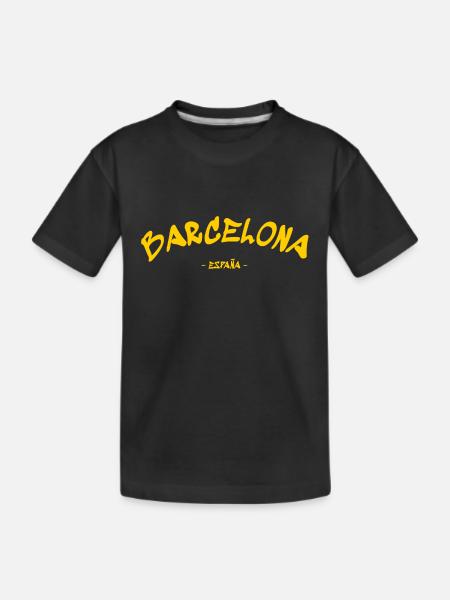 Barcelone - España - Espagne - Espagne - T-shirt bio Premium Enfant - noir