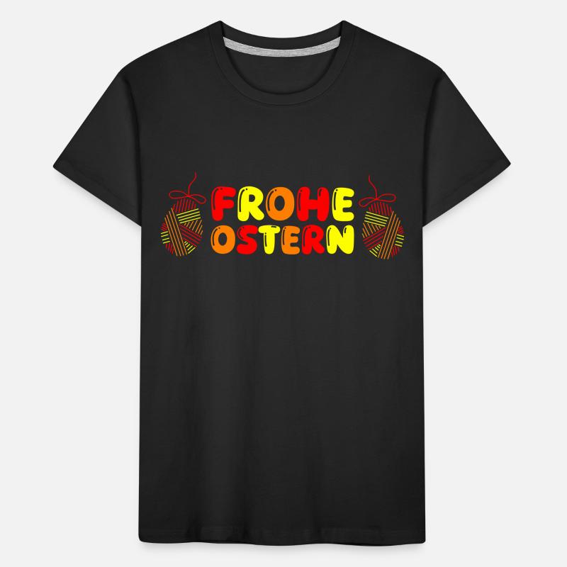 happy Easter Kids' Premium Organic T-Shirt