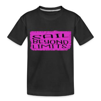 jokes humor thrilling experiences bday - Kinder Premium Bio T-Shirt - Schwarz - Vorne