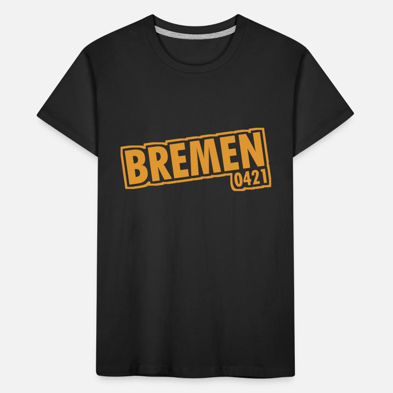 Bremen - 0421 - Area Code Kids' Premium Organic T-Shirt